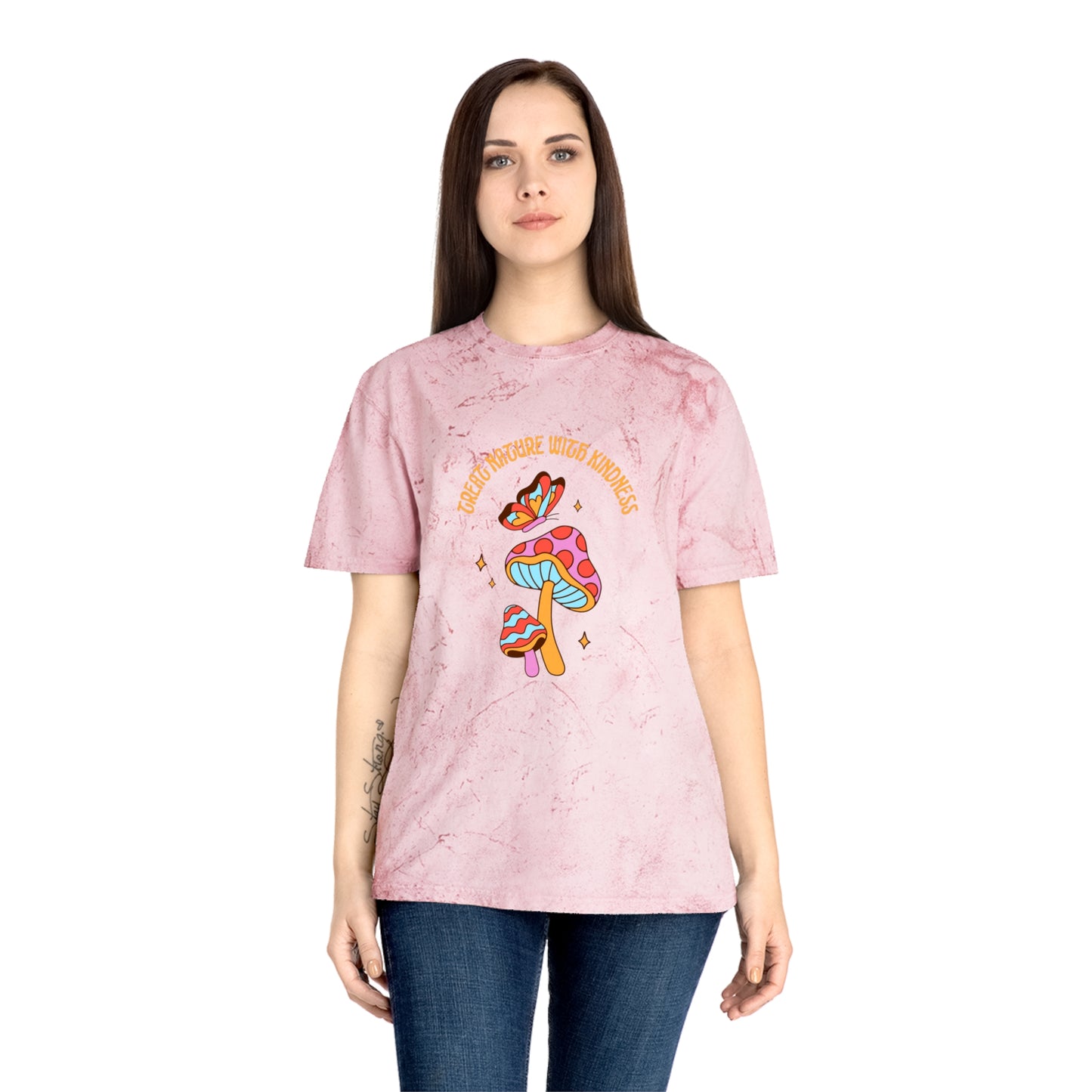Treat Nature With Kindness Color Blast T-Shirt