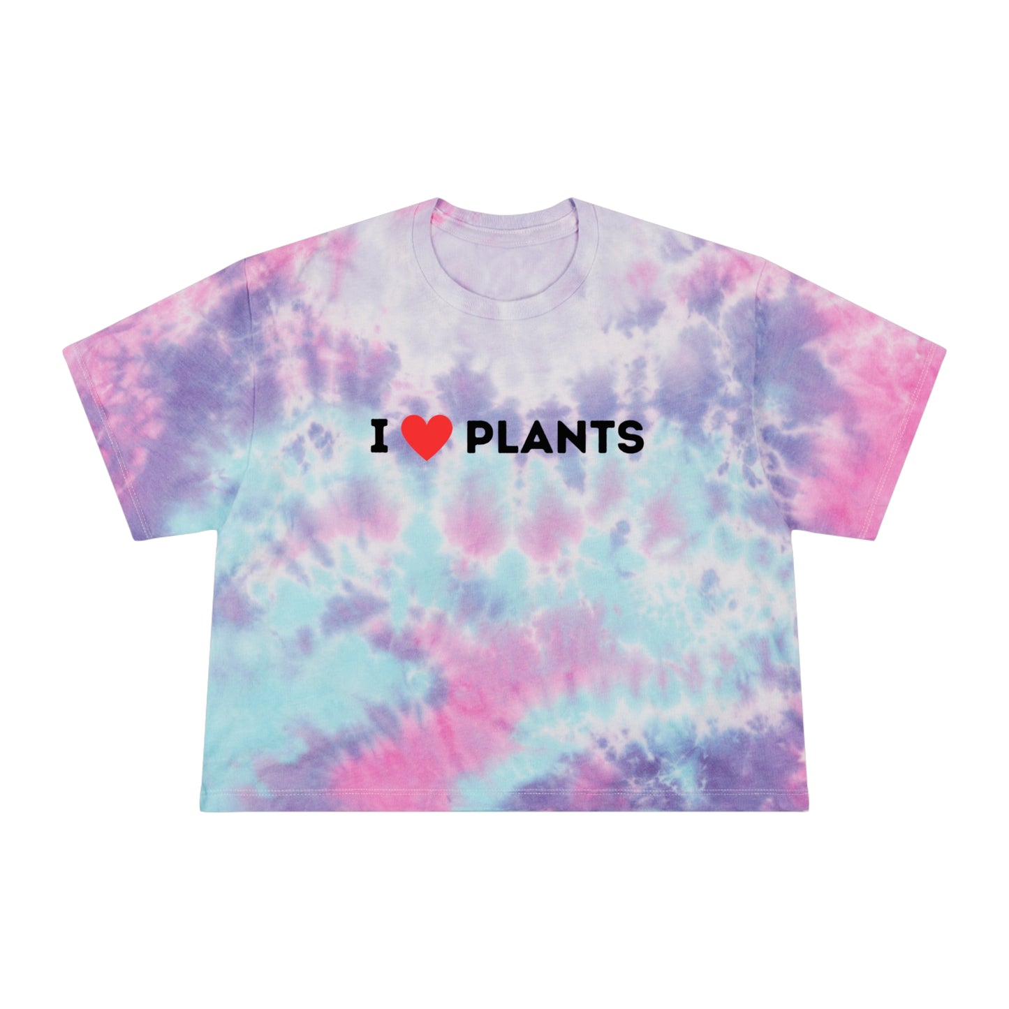 Love Plants Tie-Dye Crop Tee