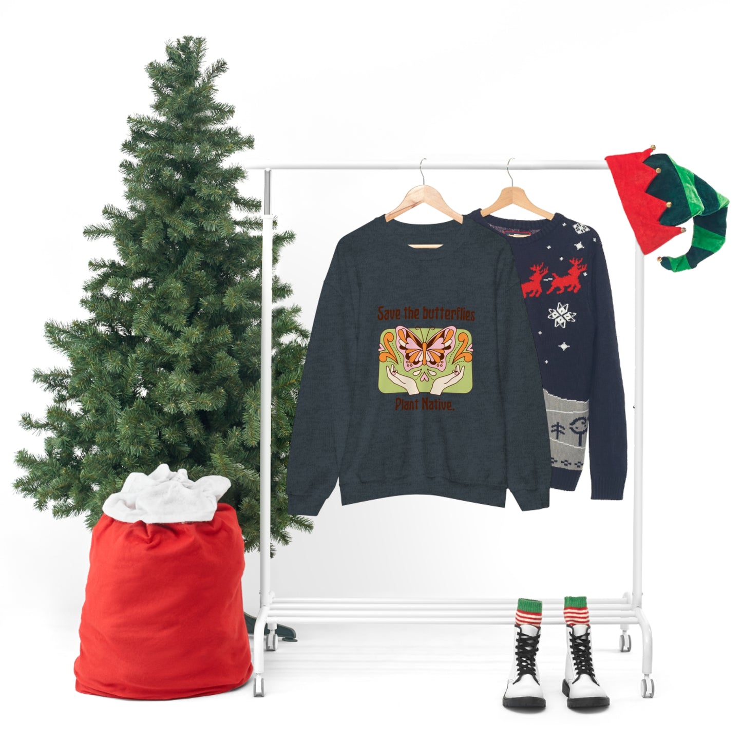 Plant Native Unisex Crewneck