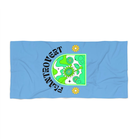 Plantrovert Beach Towel