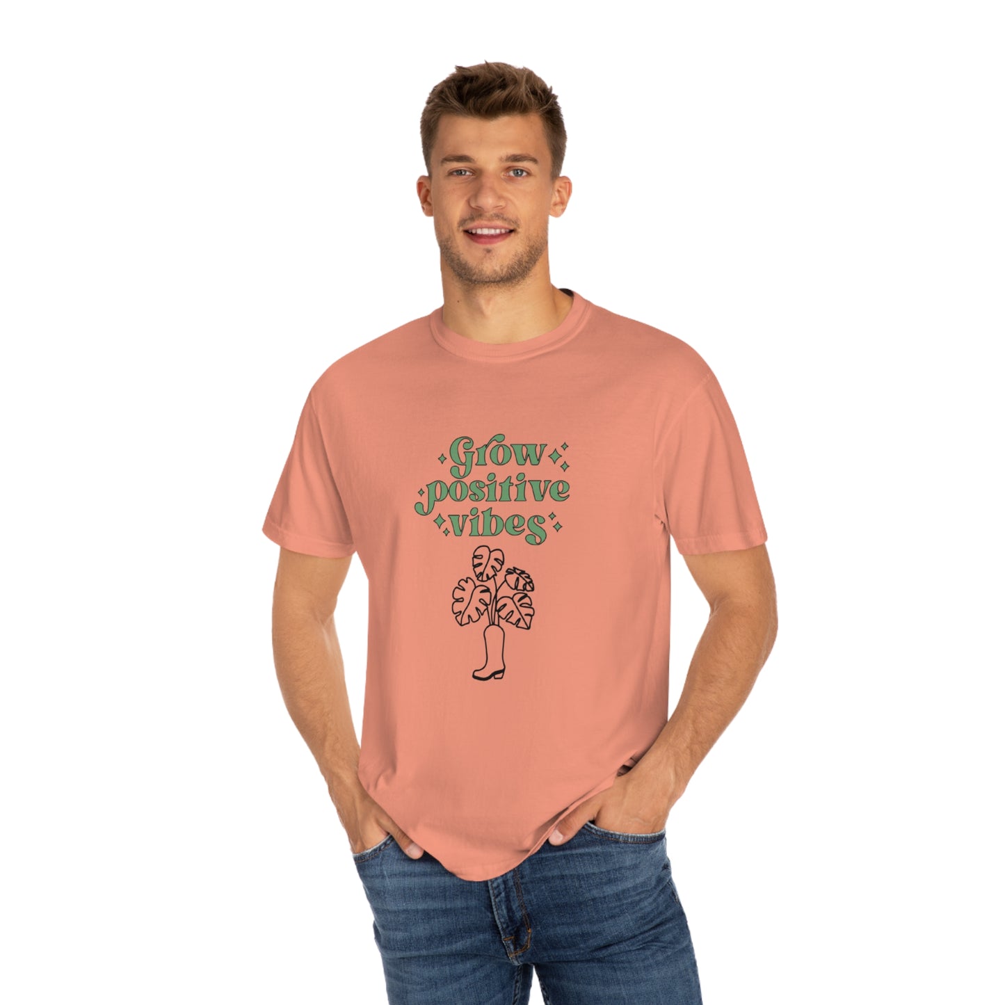 Grow Positive Garment-Dyed T-shirt
