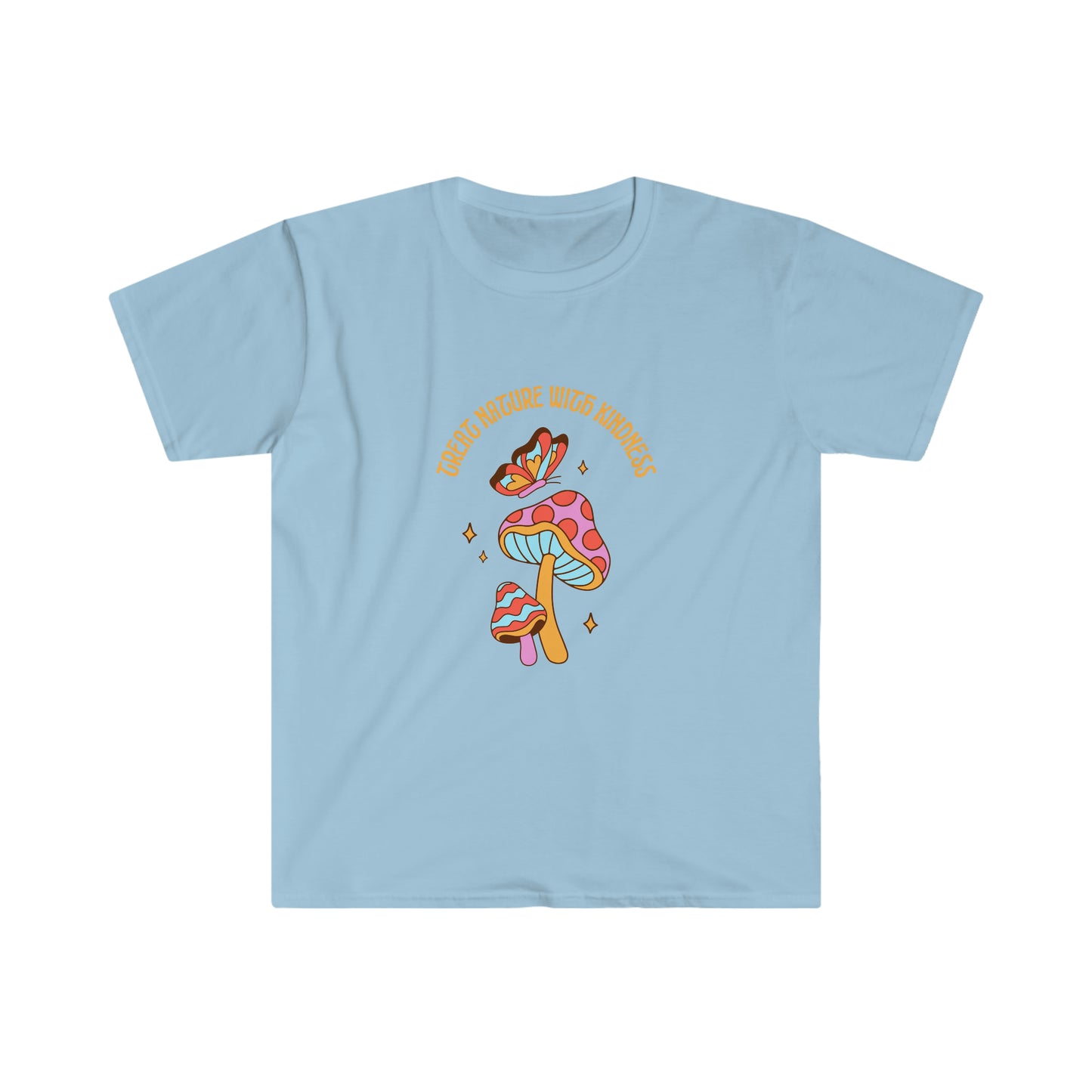 Treat Nature With Kindness Unisex Softstyle T-Shirt