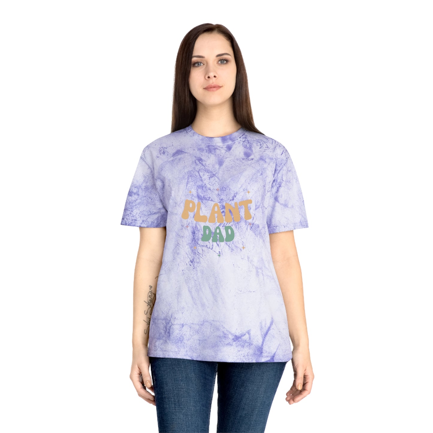 Plant Dad Unisex Color Blast T-Shirt