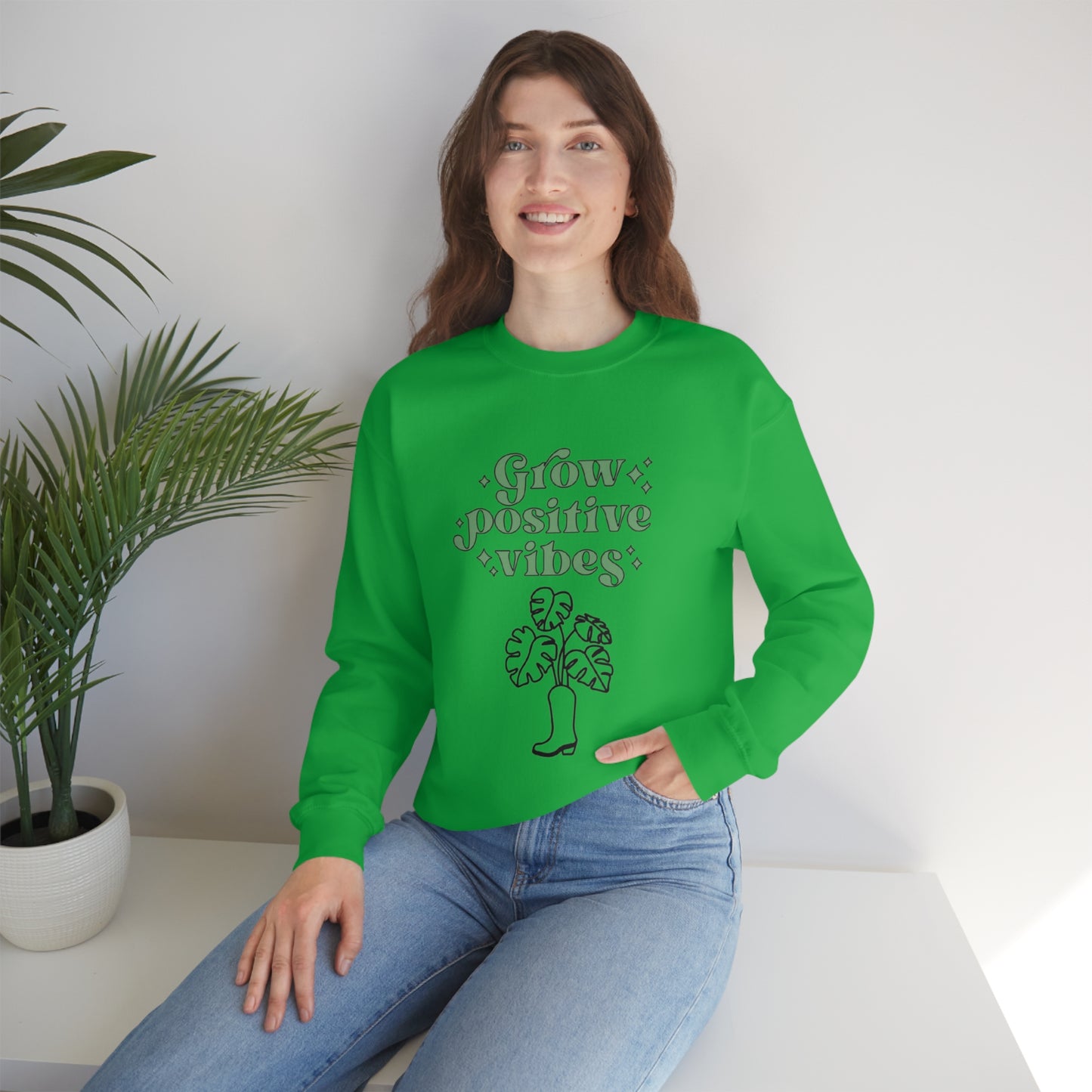 Grow Positive Unisex Crewneck