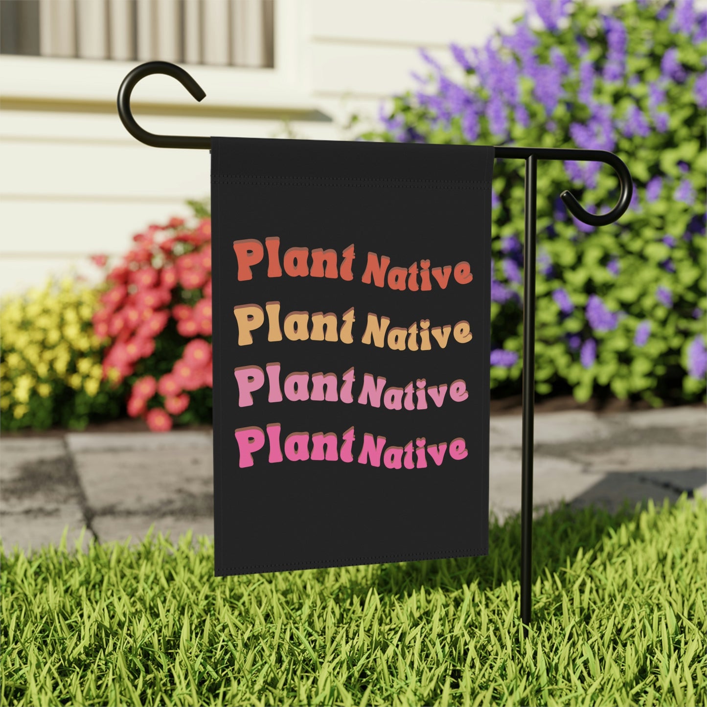 Plant Native Garden & House Banner