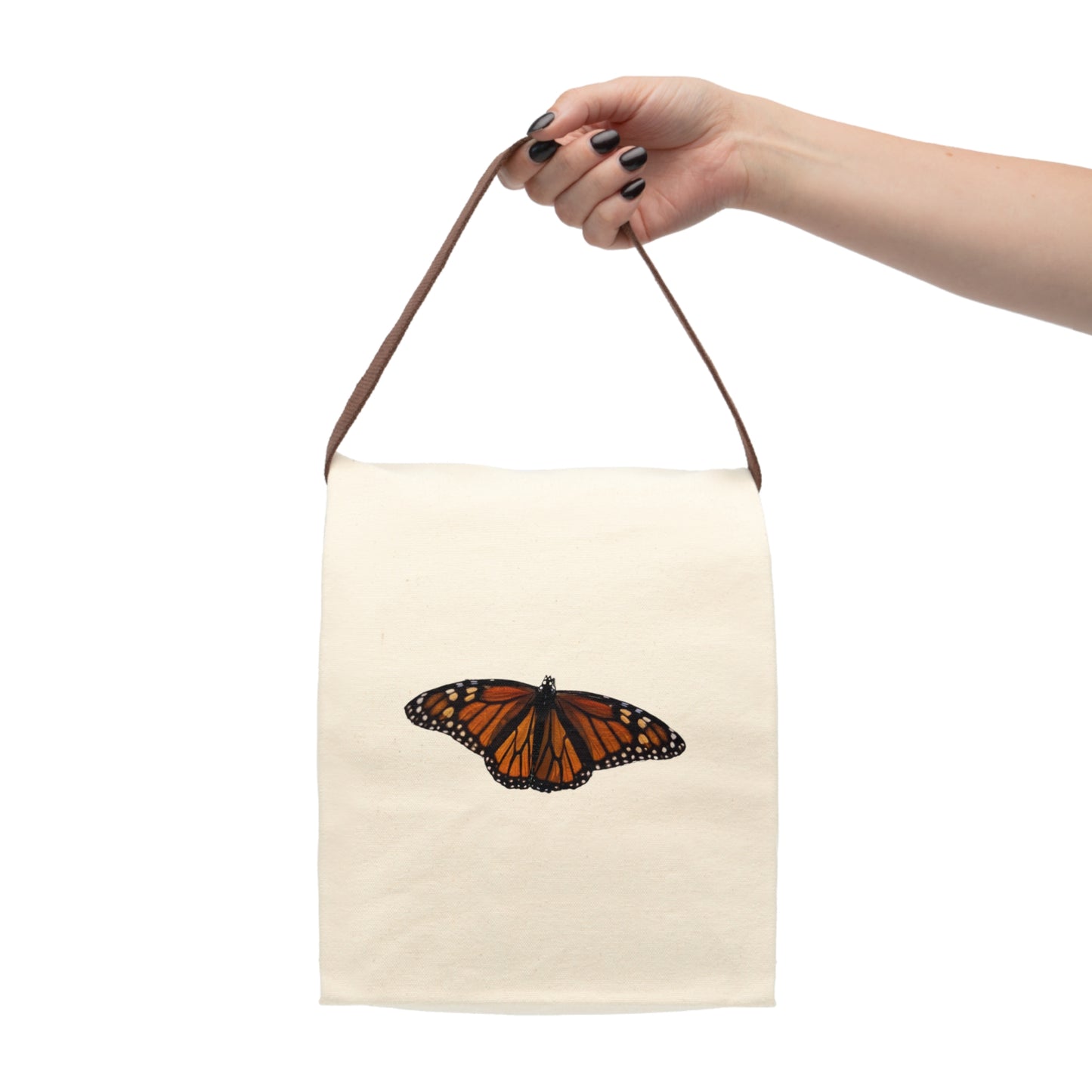 Monarch Canvas Lunch Bag