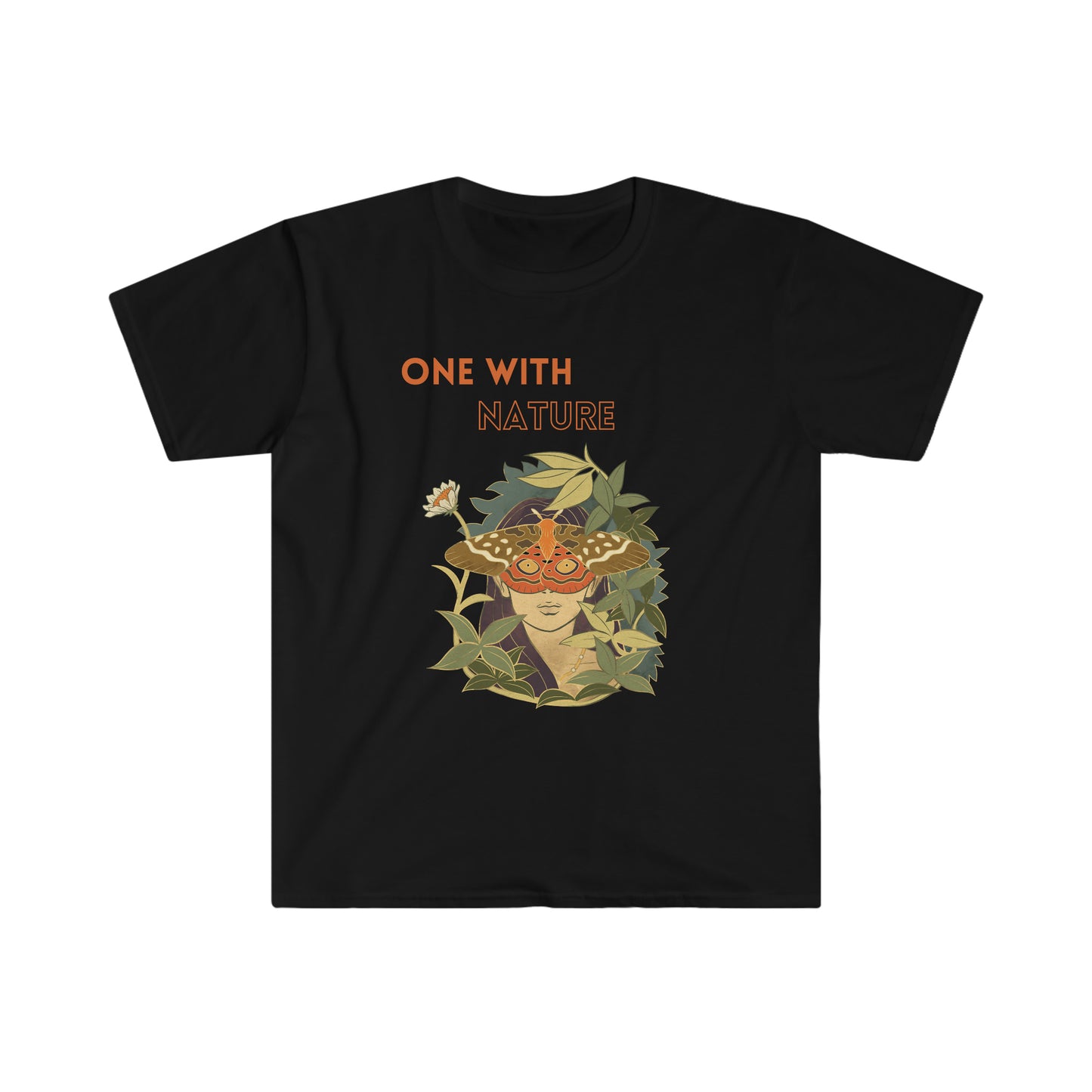 One With Nature Unisex Softstyle T-Shirt