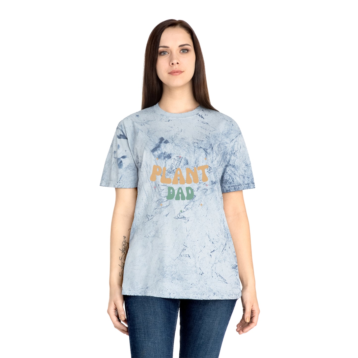 Plant Dad Unisex Color Blast T-Shirt