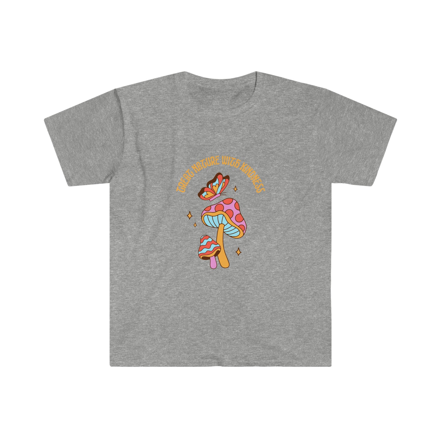 Treat Nature With Kindness Unisex Softstyle T-Shirt