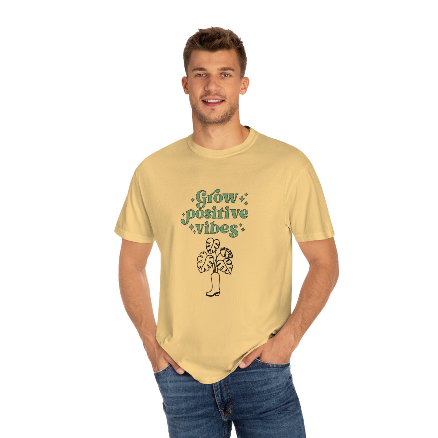 Grow Positive Garment-Dyed T-shirt