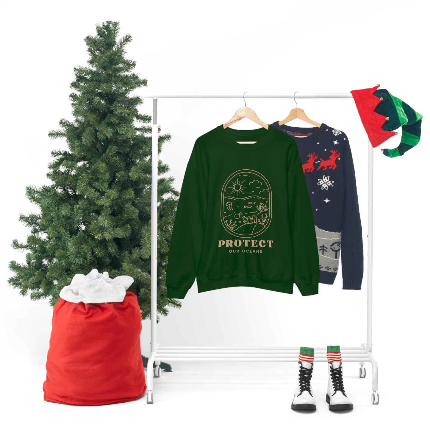 Protect Our Oceans Unisex Crewneck