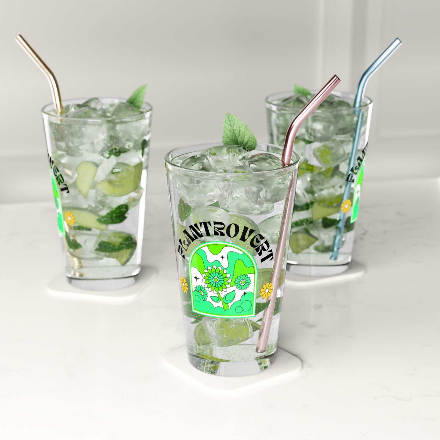Plantrovert Pint Glass