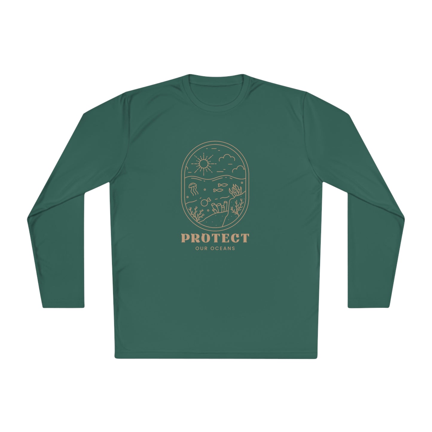 Protect Our Oceans Unisex Lightweight Long Sleeve