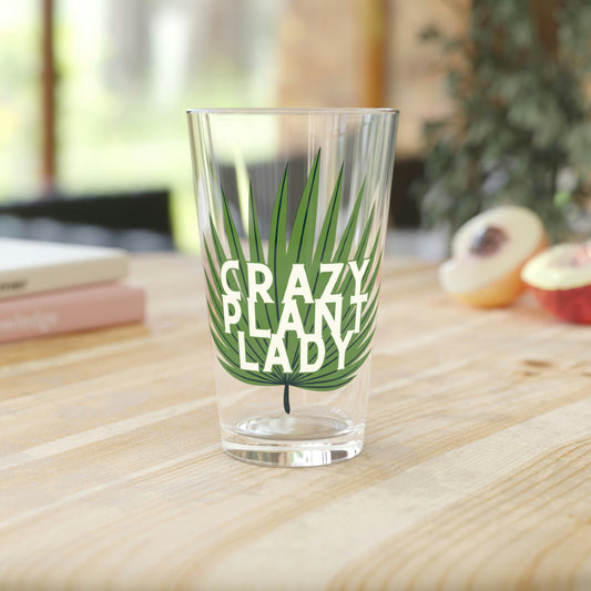 Crazy Plant Lady Pint Glass