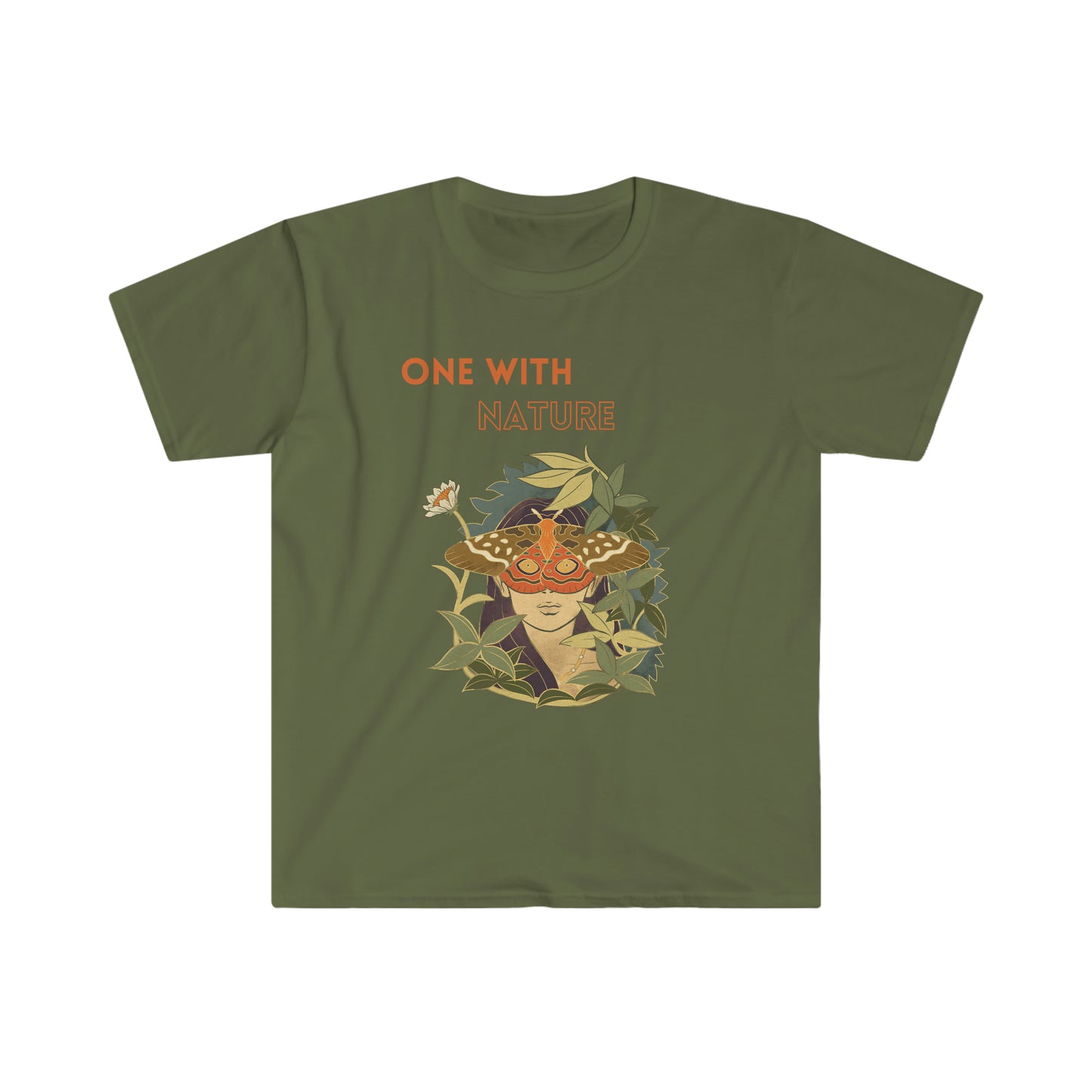 One With Nature Unisex Softstyle T-Shirt