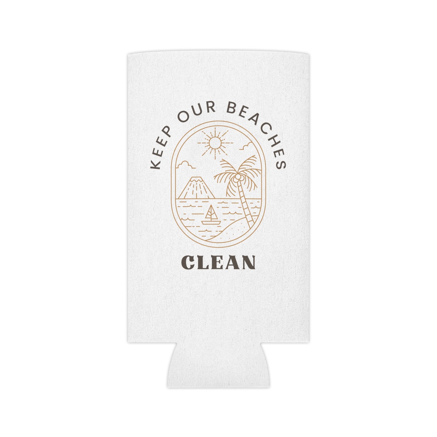 Clean Beaches Can Cooler