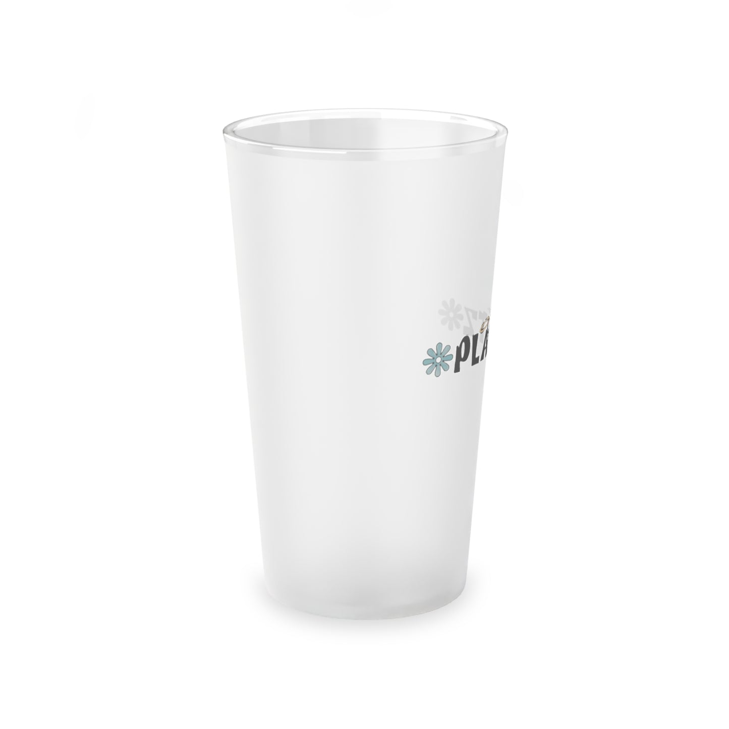 Plantz Frosted Pint Glass