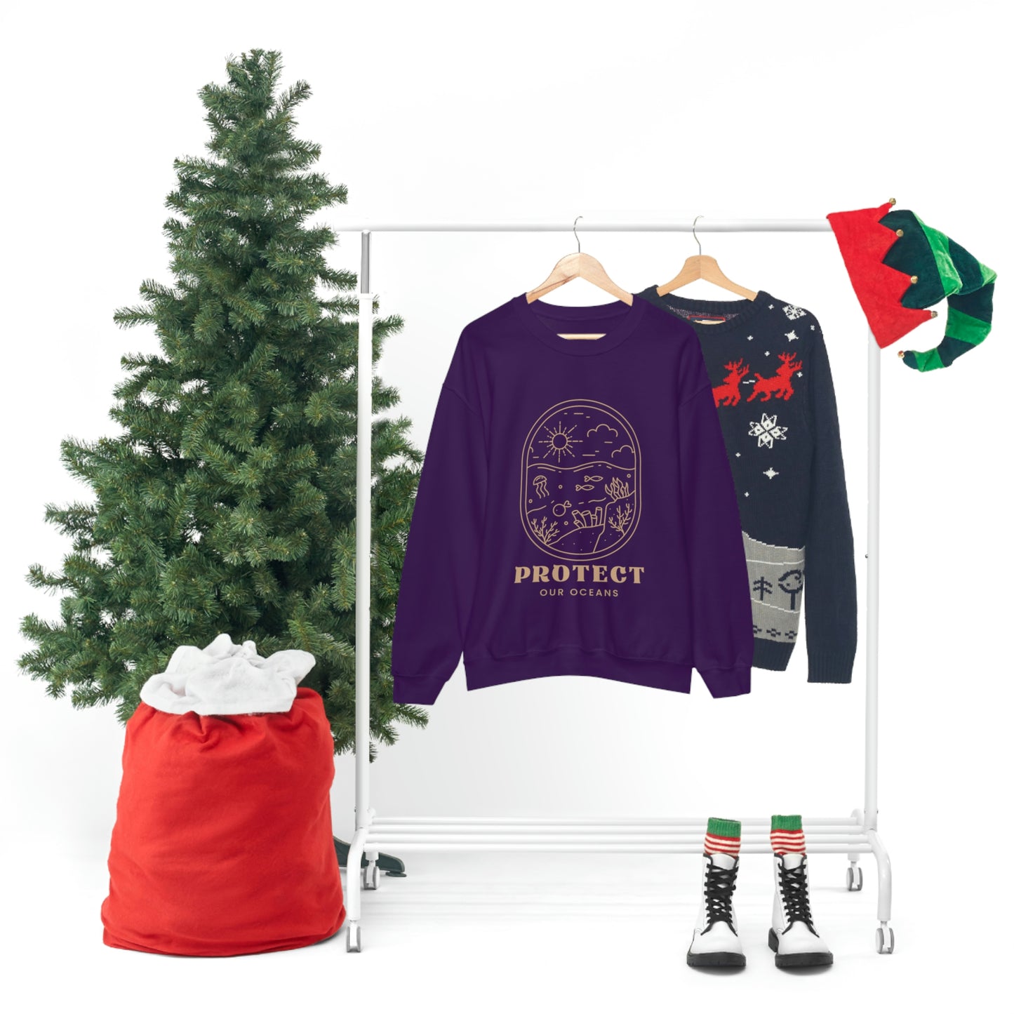 Protect Our Oceans Unisex Crewneck