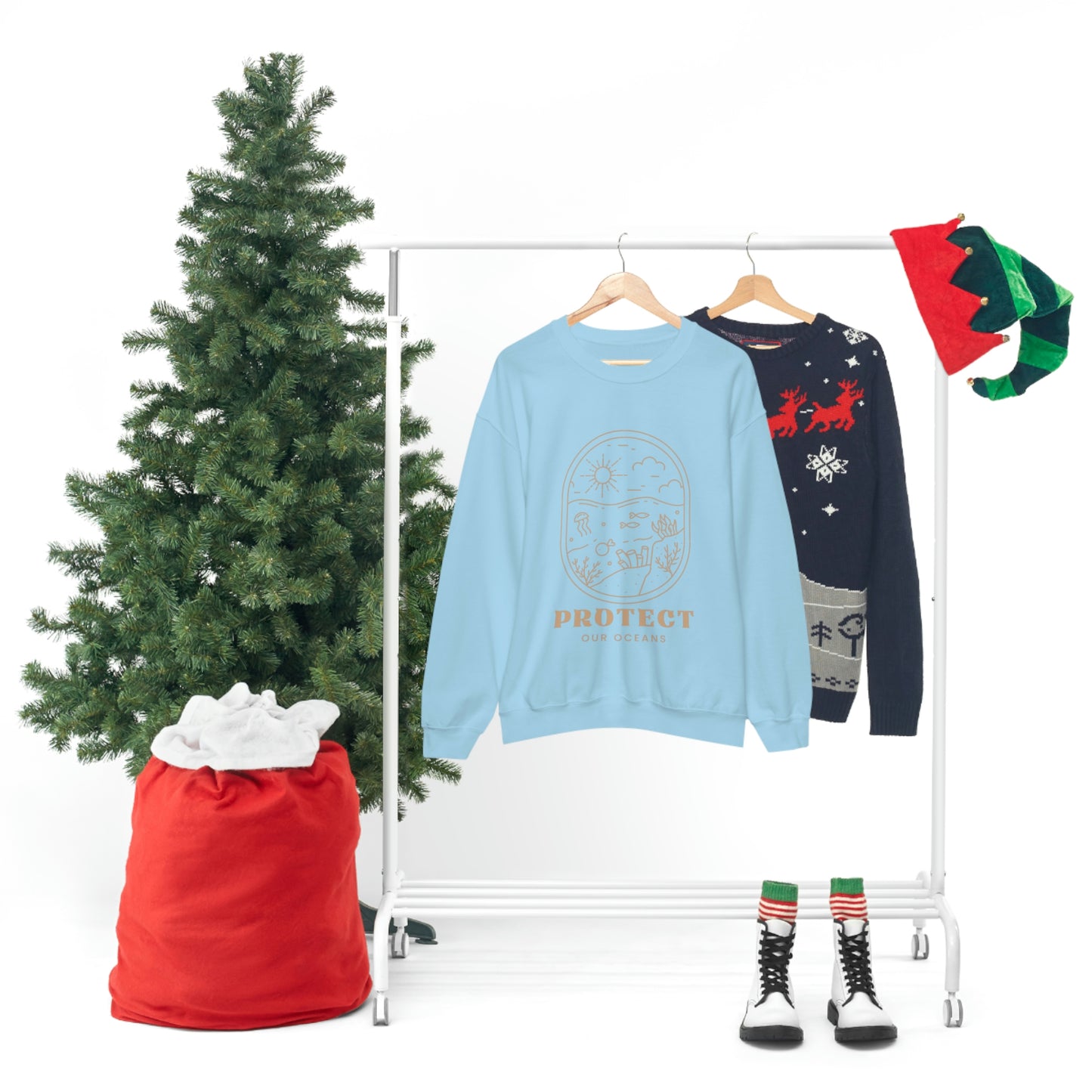 Protect Our Oceans Unisex Crewneck