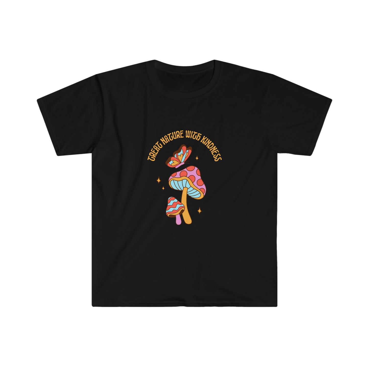 Treat Nature With Kindness Unisex Softstyle T-Shirt