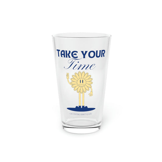 Growing Isn't Easy Pint Glass