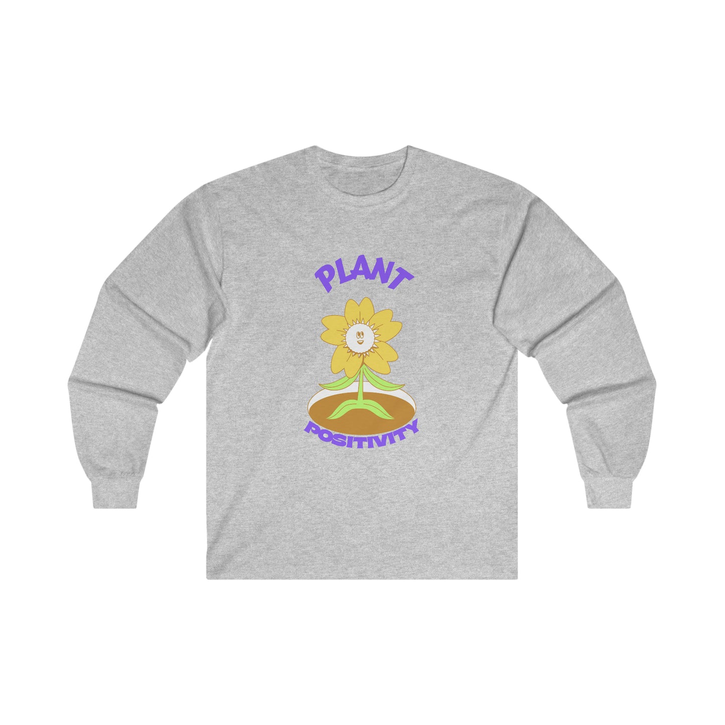 Plant Positivity Cotton Long Sleeve