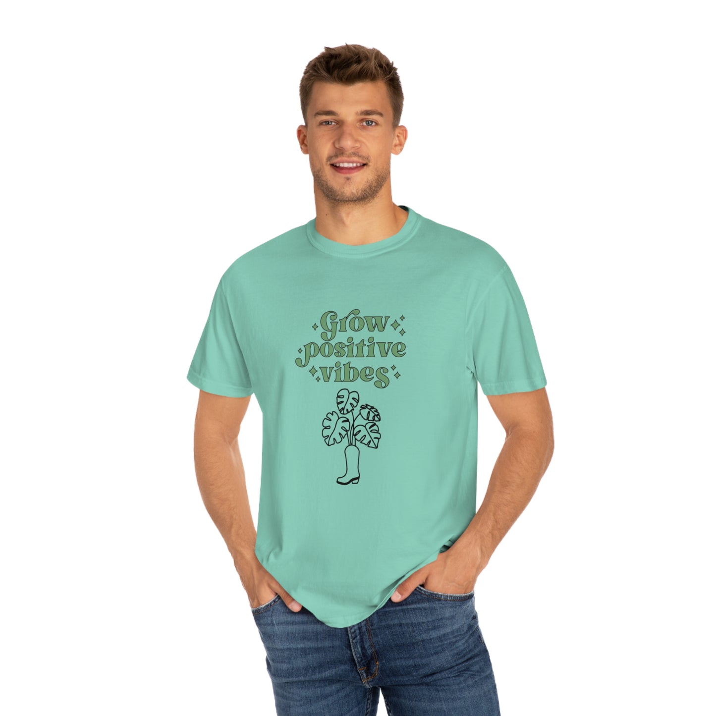 Grow Positive Garment-Dyed T-shirt
