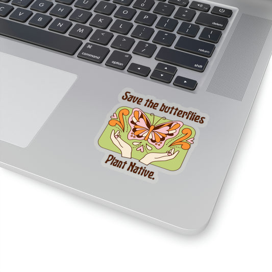 Plant Native Stickers