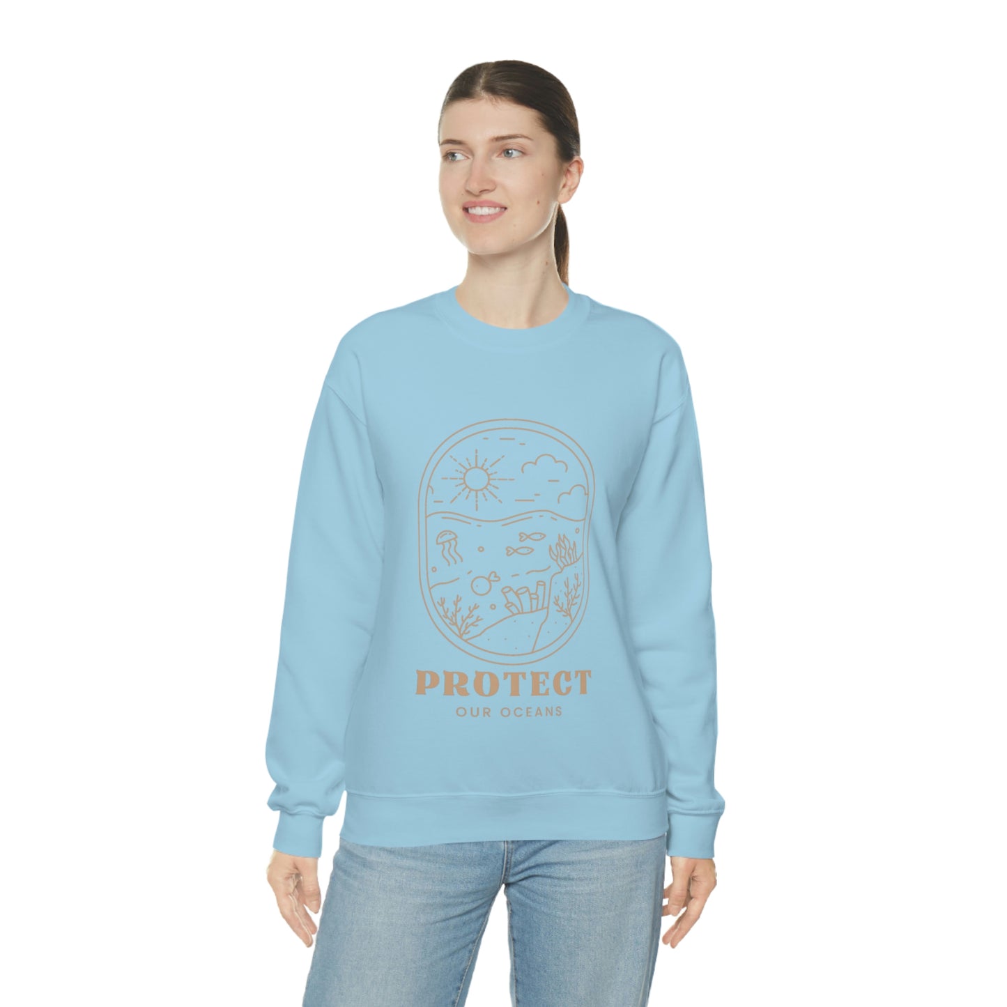 Protect Our Oceans Unisex Crewneck