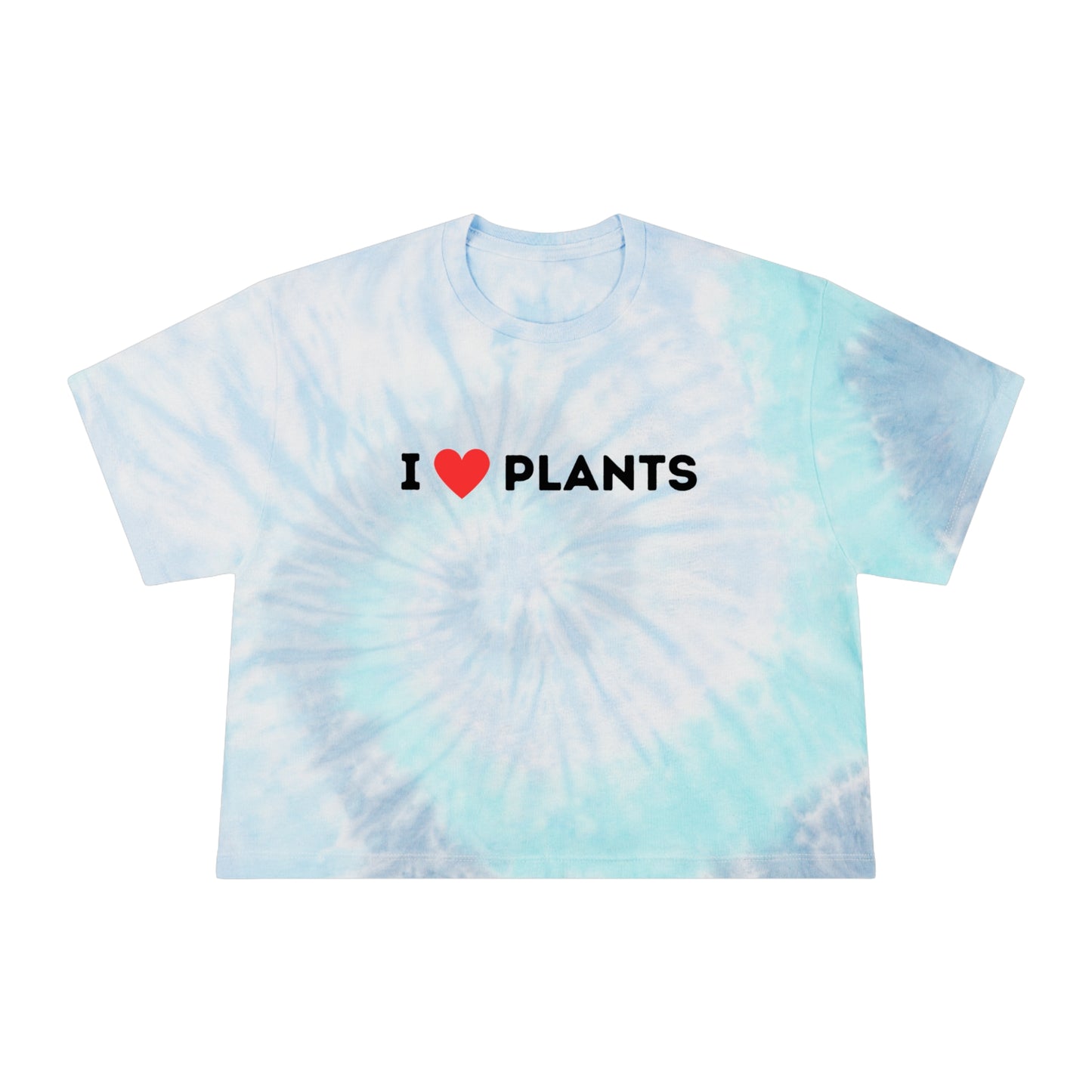 Love Plants Tie-Dye Crop Tee