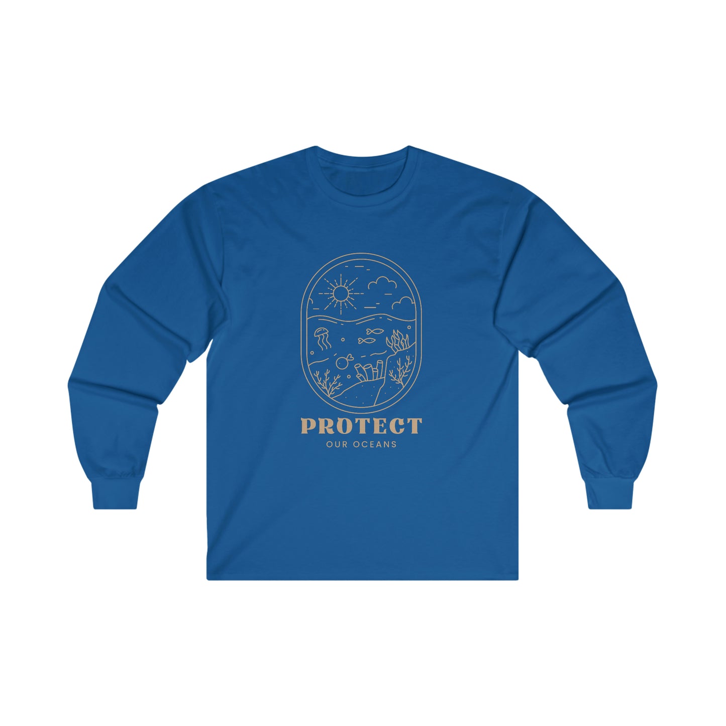 Protect Our Oceans Cotton Long Sleeve