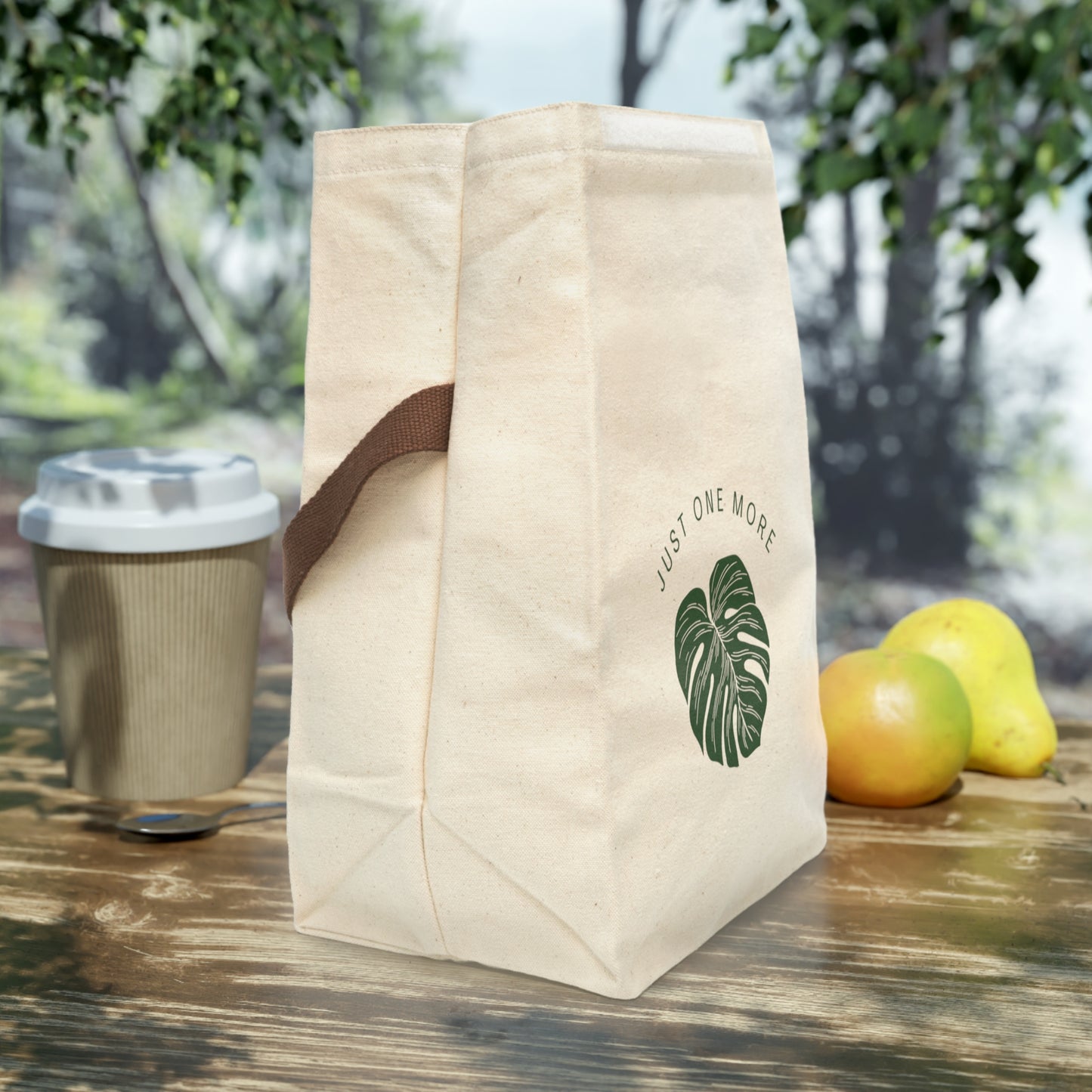 One More Canvas Lunch Bag