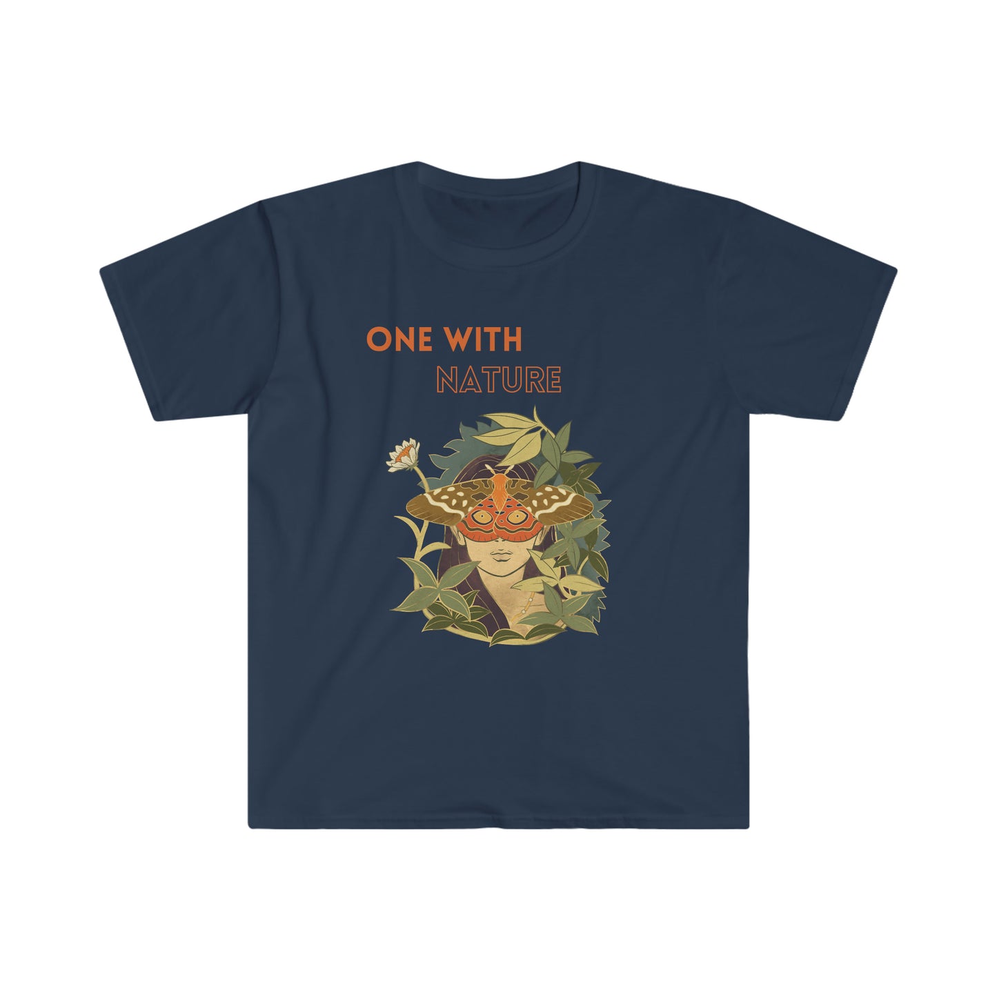 One With Nature Unisex Softstyle T-Shirt
