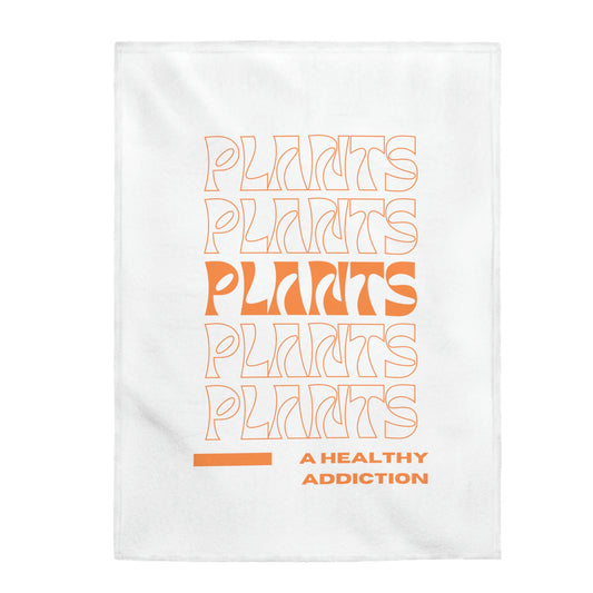 A Healthy AddictionVelveteen Plush Blanket