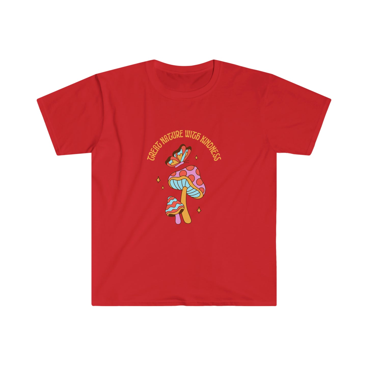 Treat Nature With Kindness Unisex Softstyle T-Shirt