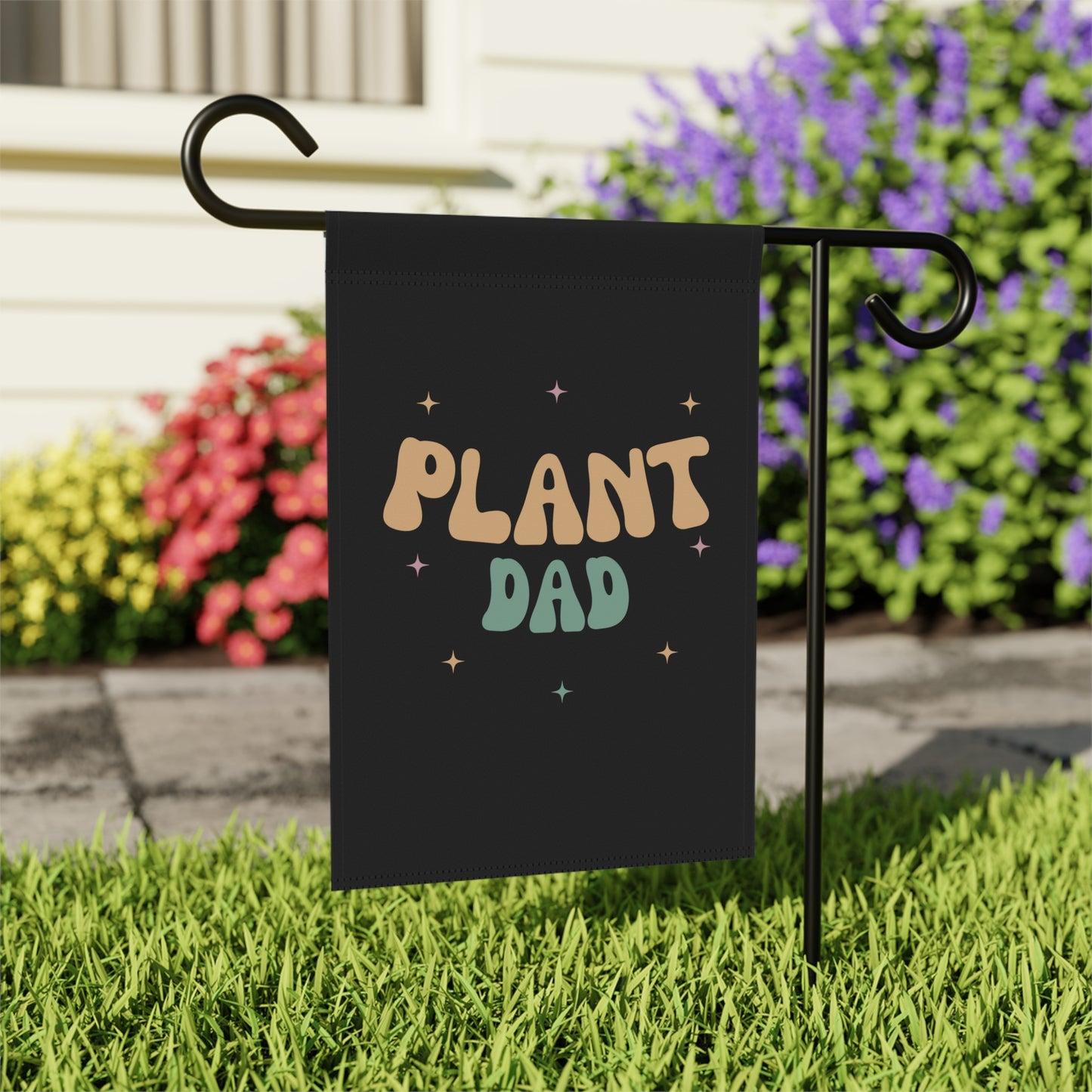 Plant Dad Garden & House Banner