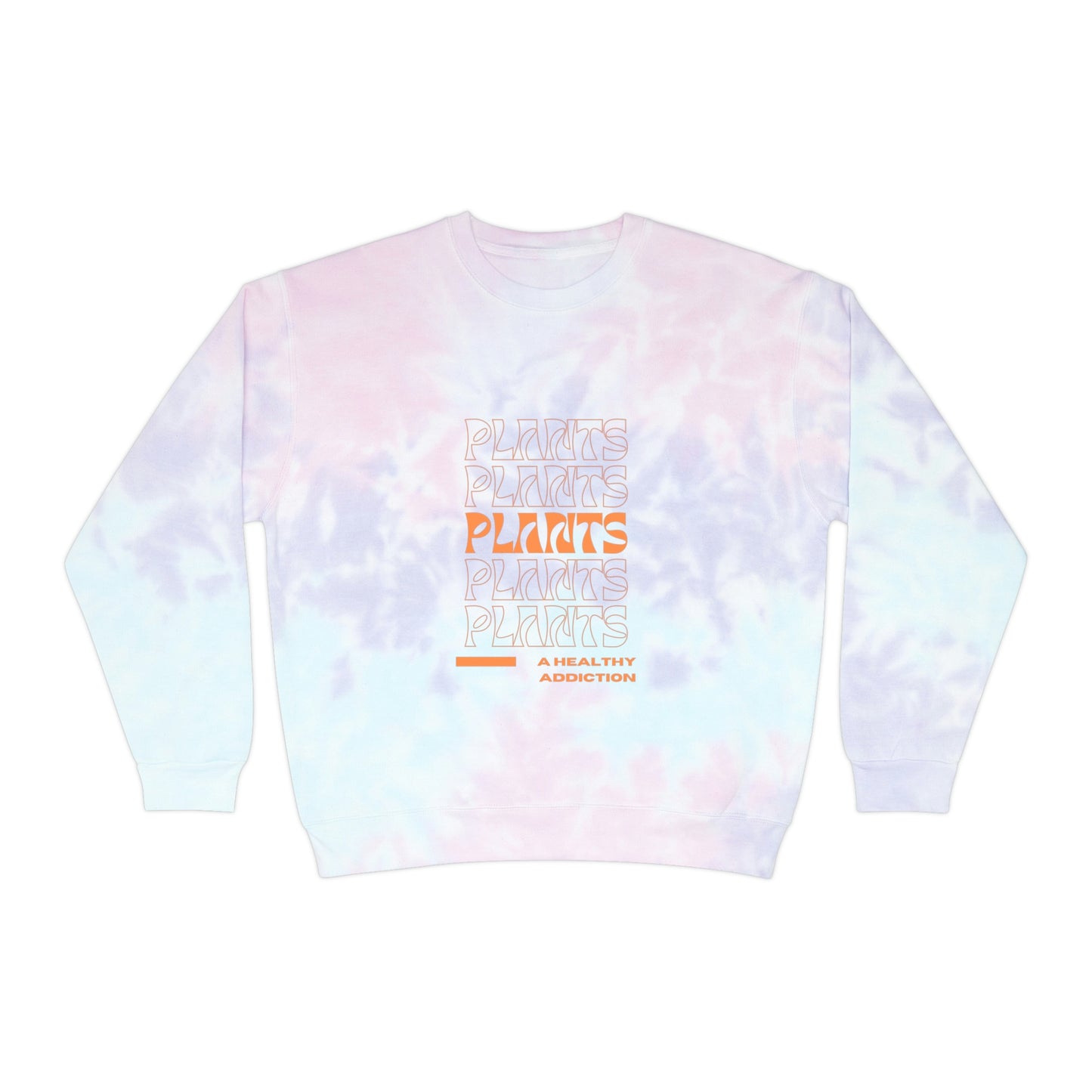 A Healthy Addiction Unisex Tie-Dye Crewneck