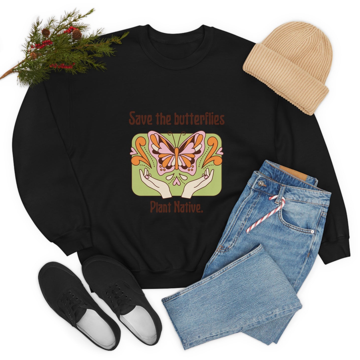 Plant Native Unisex Crewneck